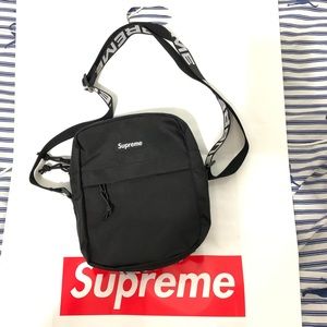 Supreme shoulder bag ss18 black